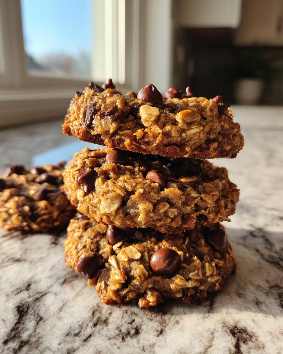 banana oatmeal cookies - Other 3
