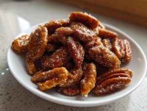 candied pecans - Featured