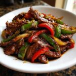 chinese pepper steak - Tasty