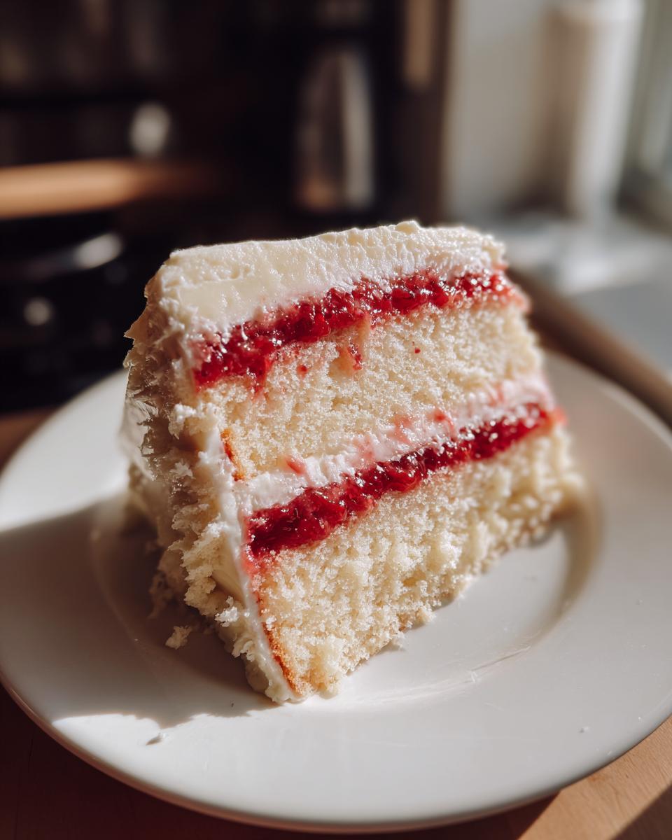 white chocolate raspberry layer cake - Other 3